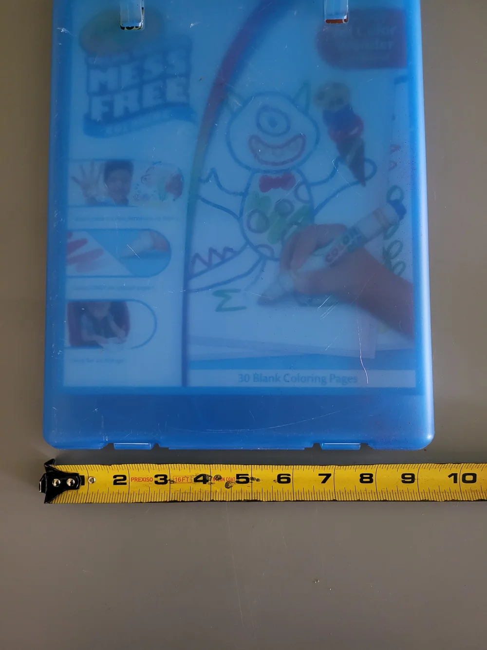 Crayola Color Wonder Stow & Go Travel Set 4 Markers 24 Pages